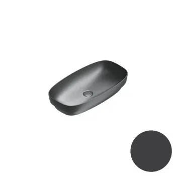 Раковина 75×40 Catalano Alvea встраиваемая Nero satinato 0624750022