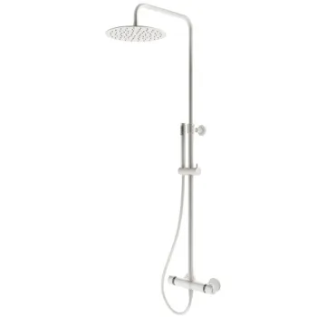 Душевая система Plumberia Selection Ixo 250мм,руч.душ 1 режим., шланг 150мм,бел.матов., XO6302BO