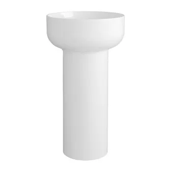 Пьедестал под раковину Simas Balloon CN301bi 25x65 см белый