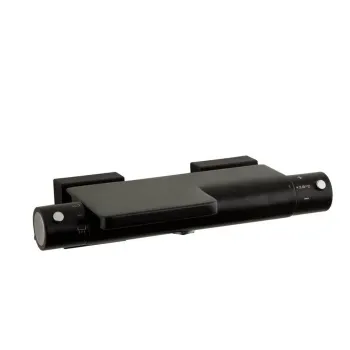 Смеситель термостатический Ramonsoler Arola для ванны с каскадным изливом черный 2639SNM