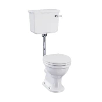 Набор труб для низкого бачка Burlington Guild T31 CHR хром