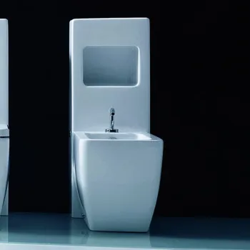 Бачок напольный Kerasan Ego для биде, белый 2482 bi