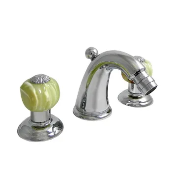 Смеситель для биде Nicolazzi Onice на 3 отвертствия с донным клапаном, излив: 119 мм, хром 2115CR09O