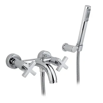 Смеситель для ванны Nicolazzi Monte Croce с ручным душем со стены 2202CR27