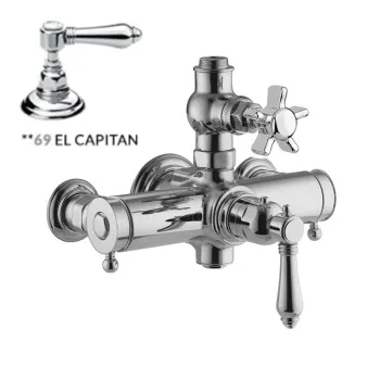 Смеситель для душа Nicolazzi  Смеситель со стены E.C. 4917CR69