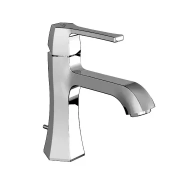 Смеситель для биде Cisal Roadster Accent однорычажный, на 1 отверстие с донным клапаном, хром Accent RA00055021 Акция