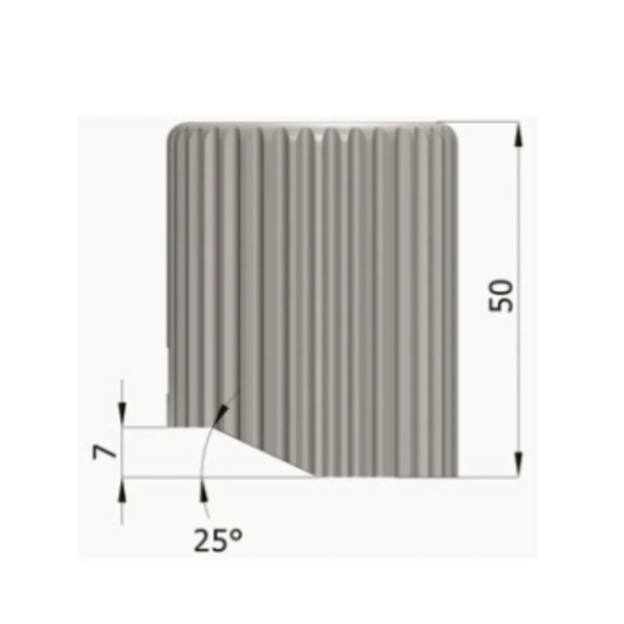 Ручка смесителя для раковины Daniel Trilogy Rock TR63040DP золото брашированное