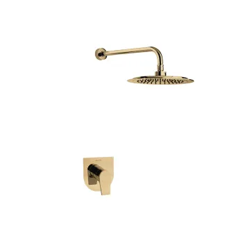 Смеситель для душа Ramonsoler Urban Chic встраиваемый с тропическим душем золото K2118012OC