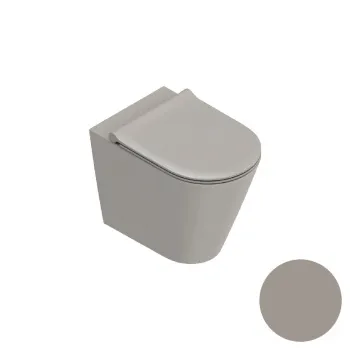 Унитаз напольный 55×35 Catalano Zero Tortora satinato 0114550032