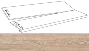 Ступени LEGNO GK120BS Legno 32,5x120