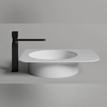 Раковина накладная Salini Ninfea 02 S-Stone 110521MF