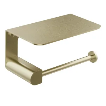 Держатель туалетной бумаги Gessi Rilievo 59449.727 Brass Brushed PVD