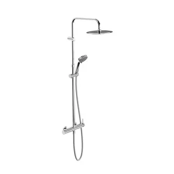 Душевая колонна NOTA Kerama Marazzi на 2 потока с механическим смесителем с ручным душем на 5 режимов хром 8236KM.21.018