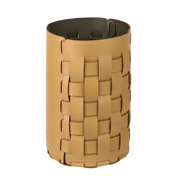 Корзина для мусора ADJ Bottega D22xH35, горчичный/оливковый 2035.40/55