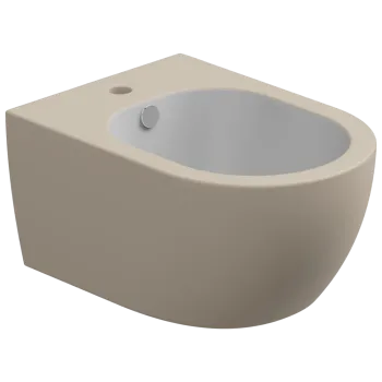 Биде подвесное биколор GSG Ceramic Design Like LKBISOBI000/034 White/Sabbia Matt