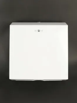 Диспенсер для бумажных полотенец Nofer из стали белой 04006.W