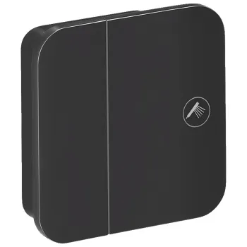 Axor One Запорный вентиль, встраиваемый, цвет: черный матовый 45771670