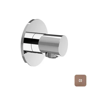 Вывод из стены для душевой лейки Almar, copper brushed pvd E095040.CO