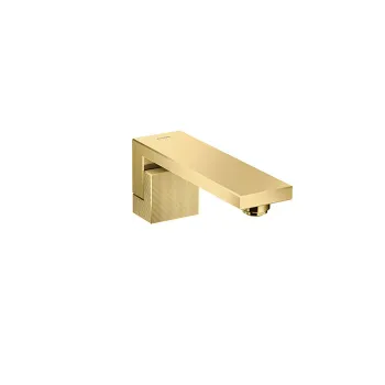 Axor Edge Излив на ванну, 190мм, алмазная огранка, цвет: золото 46411990