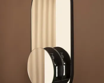 Зеркало Globo Opi-Mirrors размер с полкой размер 90x45 см OP005MAR