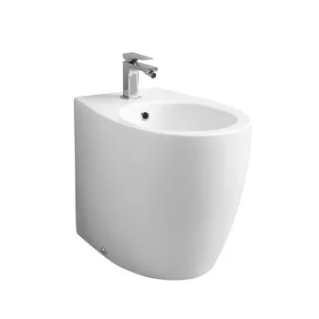 Биде напольное Artceram FILE 2.0 36х52, 1 отверстие, матовый белый FLB002 05 00