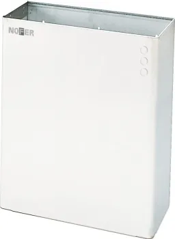 Контейнер для мусора Nofer настенный из нержавеющей стали с покрытием Vifus-free 23 л. 14077.W