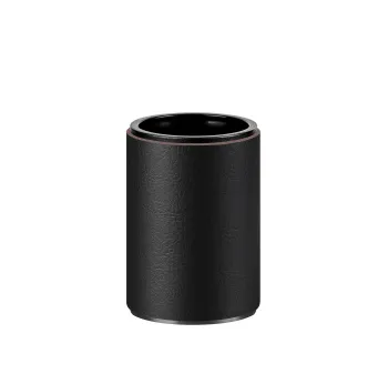 Стакан для зубных щеток ADJ D7xH10, цвет:graphite/черный 4941.graphite/01