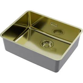 Мойка кухонная Omoikiri Omi 53-U/I Ultra-LG светлое золото 4997409