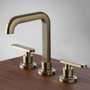 Смеситель для раковины Fima Carlo Frattini Park Lane F1311HL click-clack, бежевый