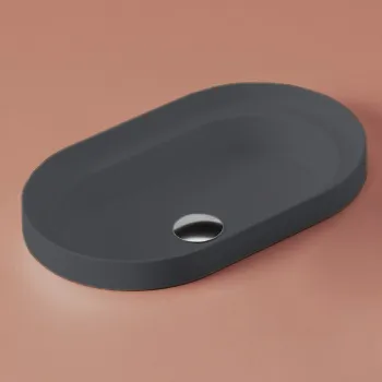 Раковина Artceram Fuori Scala 58х36, без отв., без перелива, blu denim TFL033 37 00