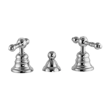 Смеситель для биде Fima Carlo Frattini Epoque на 3 отверстия, без излива, хром F5072CR