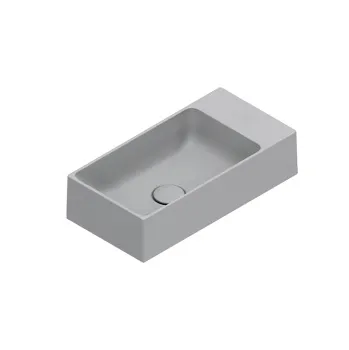 Раковина Catalano Premium 50x25, без отв, Cemento Satinato 220520023