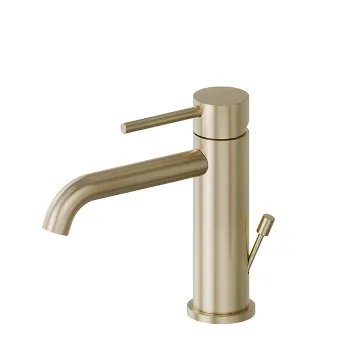 Смеситель для раковины Newform X-steel 316 69610X.59.098 золото