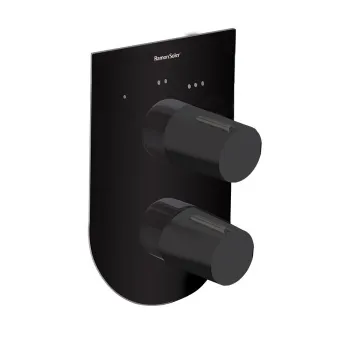 Смеситель для душа Ramonsoler Tzar встраиваемый на 3 выхода черный 341503SNM