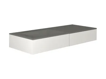 Раковина встраиваемая Cielo Milano MILASF CM 120 см серый