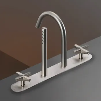 Смеситель для ванны CЕА Design Cross CRX 62 S сталь