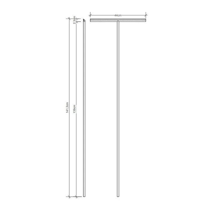 Cкребок Decor Walther EASY XL LONG хром 902400