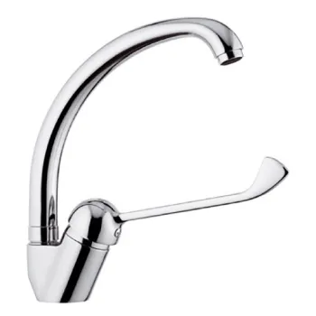 Смеситель локтевой для кухни Remer K42LL хром