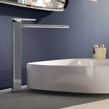 Накладная ручка на смеситель для раковины и биде Gattoni Color Cube, белый 8598/85BO