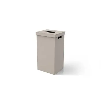 Корзина для полотенец Decor Walther BROWNIE AWB имитация кожи тауп 937549