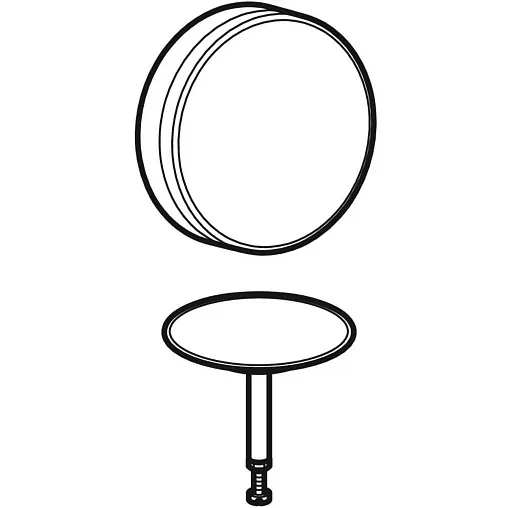 Слив-перелив Geberit 150.300.KJ.1 белый