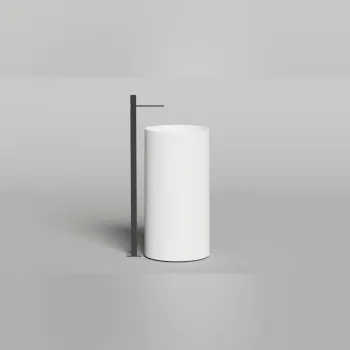 Раковина напольная Salini Armonia ROUND 01 S-Stone 130421TM