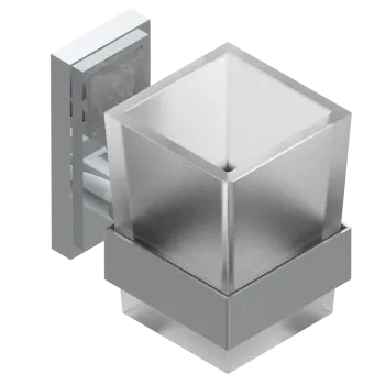 Стакан THG Masque De Femme Metal Lisse A2U-A02-536 хром