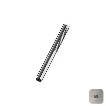 Лейка душевая ручная Velvet с одним типом струи Almar, никель брашированный E082126.NB