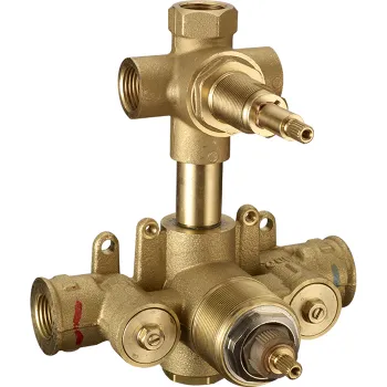 Встраиваемая часть термостатического смесителя с переключателем Cisal на 3 положения ZA01920004