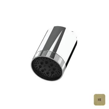 Верхний душ Almar 102, 3 режима, с настенным держателем, латунь брашированная pvd E044286.HB