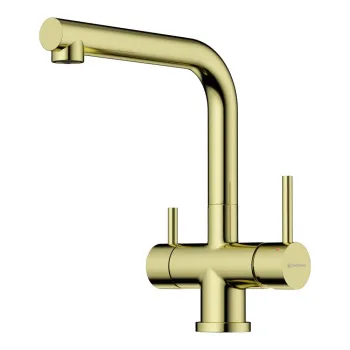 Смеситель для кухни Omoikiri Takamatsu LG светлое золото 4994477