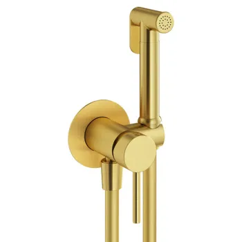 Гигиенический души Plumberia Selection Ixo PVC 1250, золото брашированное, XO2000OB