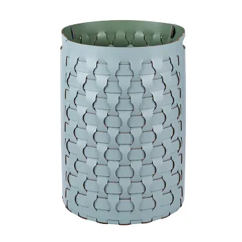 Круглая корзина для белья ADJ Dubai D40xH57, небесный/эвкалипт 2057.50/60