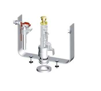 Механизм двойного слива Artceram HERMITAGE/CIVITAS HEA010 73 золото для бачка HEC001, CIC09